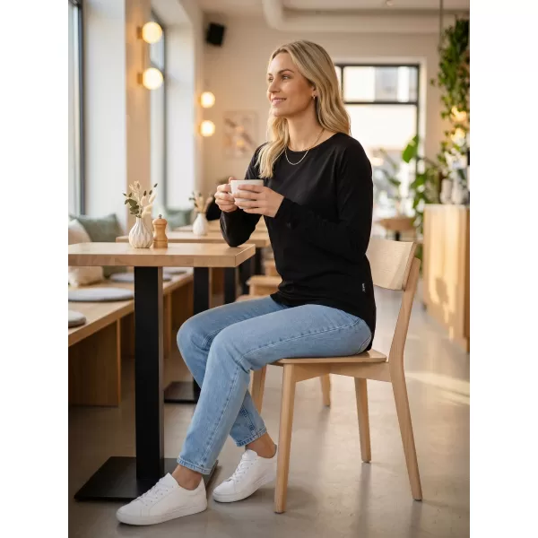  Tricou de damă cu mâneci lungi SAM 73 SHERRI WT 897 NEGRU 