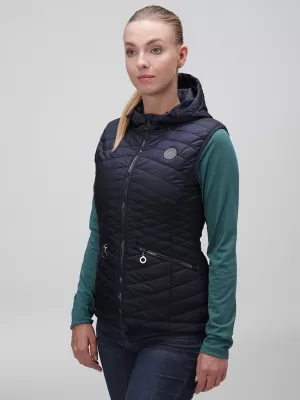 Vesta de dama LOAP ILMANAX CLW23114 ALBASTRU ÎNCHIS