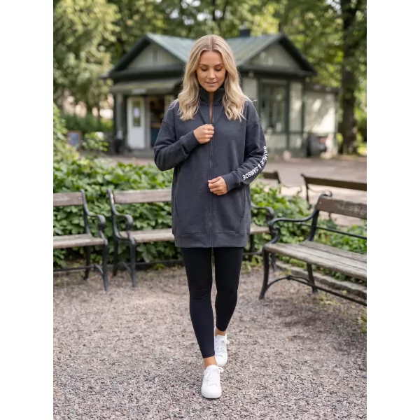  Hanorac prelungit dama SAM 73 ASAJJ WM 781 NEGRU 
