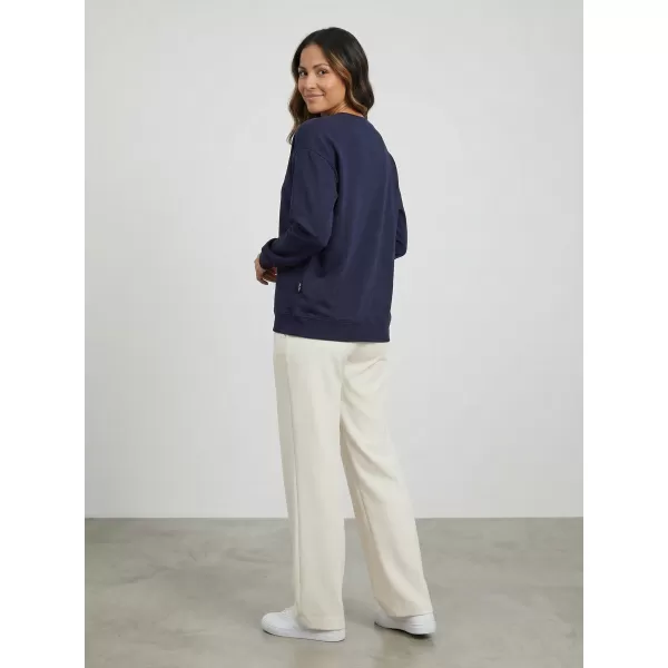 Tricou de damă cu mâneci lungi SAM 73 SHARMA WT 892 ALBASTRU ÎNCHIS 