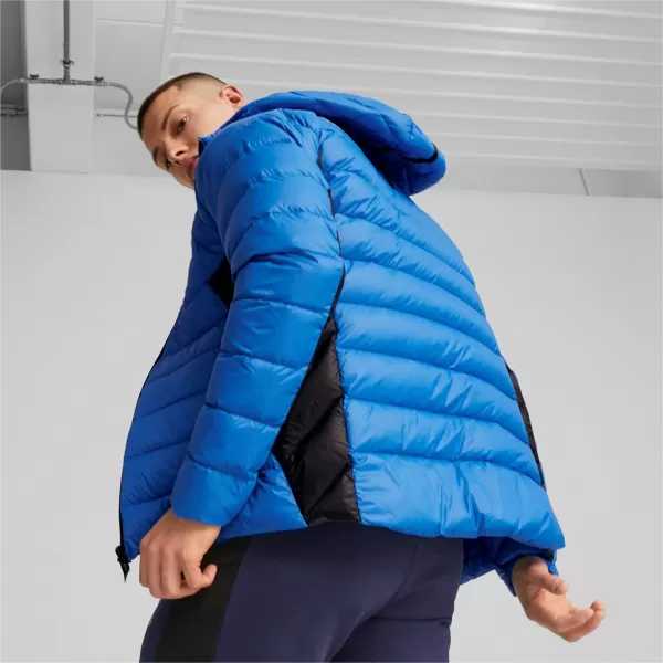  Jachetă pentru bărbați PUMA PACKLITE HOODED DOWN JACKET 849355-47 ALBASTRU 