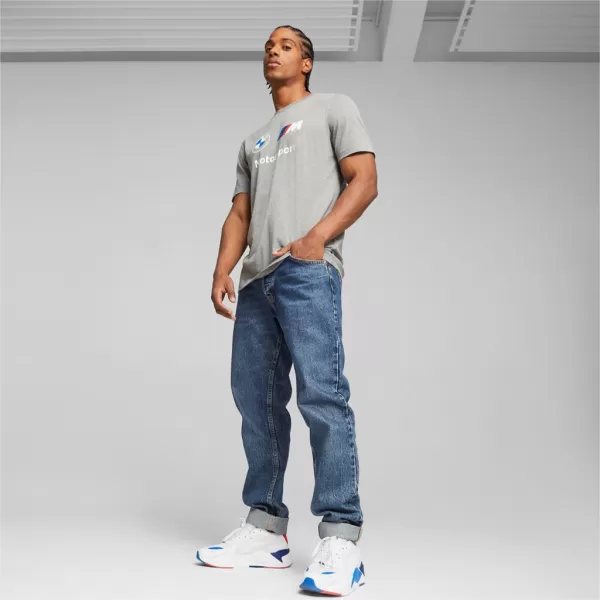  Tricou pentru bărbați PUMA BMW MMS ESS LOGO TEE 621314-03 GRI 