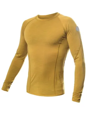 Tricou termic pentru bărbați SENSOR MERINO AIR MUSTARD
