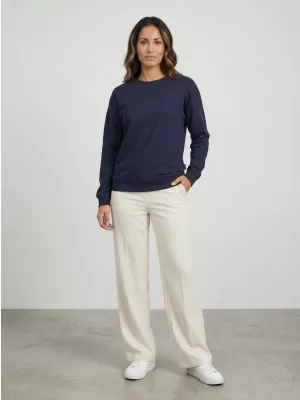 Tricou de damă cu mâneci lungi SAM 73 SHARMA WT 892 ALBASTRU ÎNCHIS