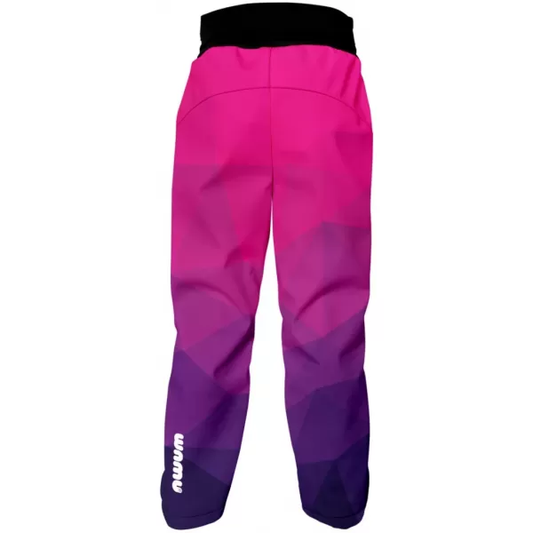  Pantaloni de softshell pentru bebeluși WAMU MOZAIKA VIOLET 