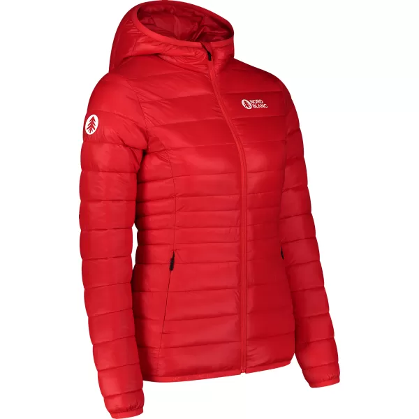  Geaca matlasata de dama NORDBLANC SPARKLE NBWJL7947 ROŞU 