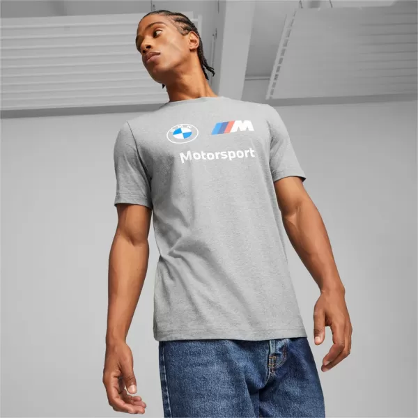  Tricou pentru bărbați PUMA BMW MMS ESS LOGO TEE 621314-03 GRI 