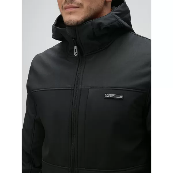  Jachetă softshell pentru bărbați LOAP LUPRON OLM2307 GRI ÎNCHIS 
