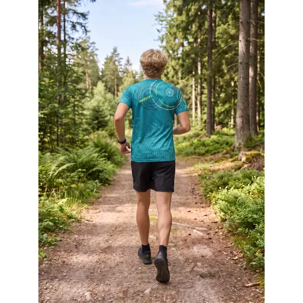  Tricou premium pentru bărbați ALTISPORT VOJ/ALM003TR01 KEROSENUL 