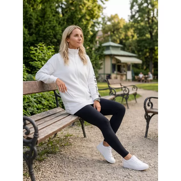  Hanorac prelungit dama SAM 73 ASAJJ WM 781 APROAPE ALB 