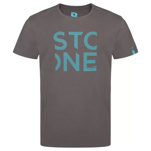  Tricou pentru bărbați LOAP ALDOM CLM2359 GRI 