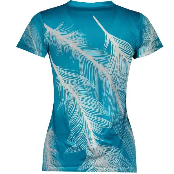  Tricou funcțional premium pentru femei ALTISPORT VOJ/ALW001TR01 SMARALD/GRI 
