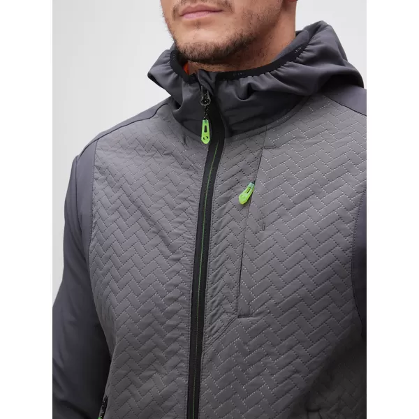  Jachetă softshell pentru bărbați LOAP URELON OLM2312 GRI ÎNCHIS 