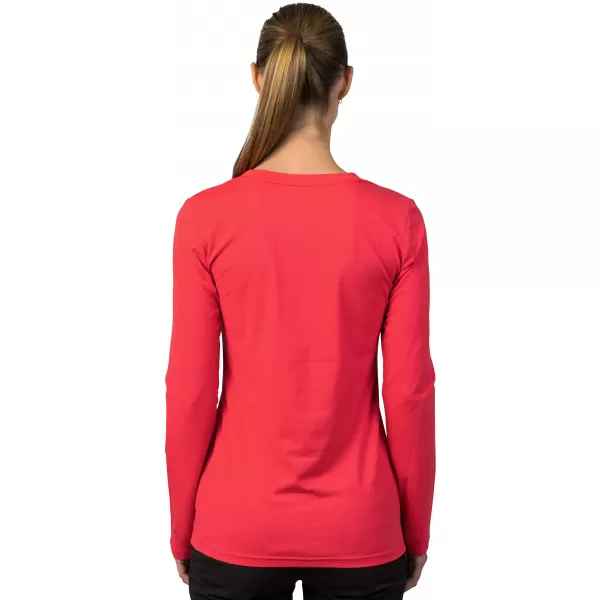  Tricou de damă cu mâneci lungi HANNAH ELARA HIBISCUS 