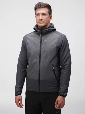 Jachetă softshell pentru bărbați LOAP URELON OLM2312 GRI ÎNCHIS