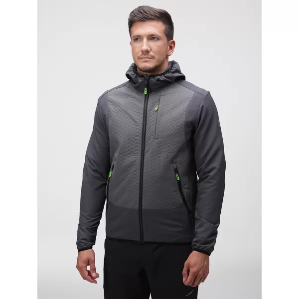 Jachetă softshell pentru bărbați LOAP URELON OLM2312 GRI ÎNCHIS 