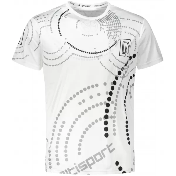  Tricou premium pentru bărbați ALTISPORT VOJ/ALM003TR01 ALB 