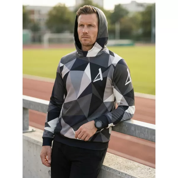  Hanorac premium pentru bărbați ALTISPORT VOJ/ALM007MI01 GRI 