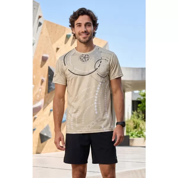  Tricou premium pentru bărbați ALTISPORT VOJ/ALM003TR01 MARO 
