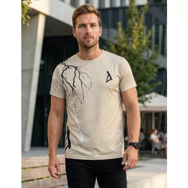  Tricou premium pentru bărbați ALTISPORT VOJ/ALM004TR01 MARO 