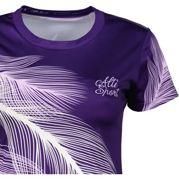  Tricou funcțional premium pentru femei ALTISPORT VOJ/ALW001TR01 VIOLET 