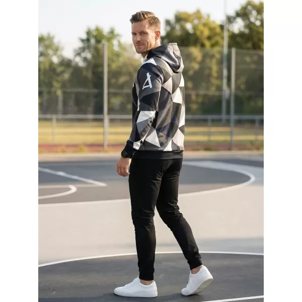  Hanorac premium pentru bărbați ALTISPORT VOJ/ALM007MI01 GRI 