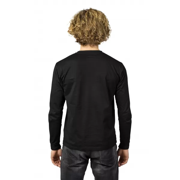 Tricou pentru bărbați cu mâneci lungi HANNAH KIRK ANTRACIT 