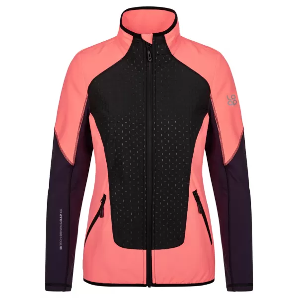  Jachetă softshell pentru femei LOAP UXULA XLW2305 PORTOCALE 