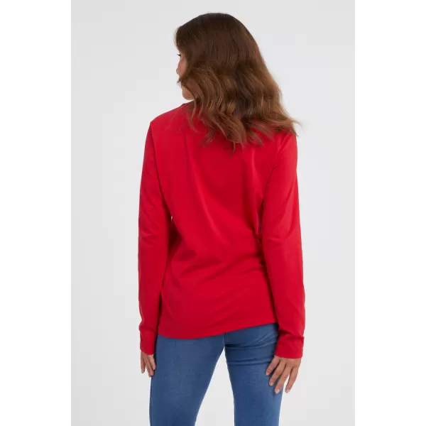  Tricou de damă cu mâneci lungi SAM 73 ZIRA WT 894 ROŞU 