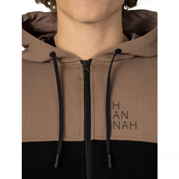  Hanorac pentru bărbați HANNAH FEZCO HOODY ANTRACIT/COCA MOCHA 
