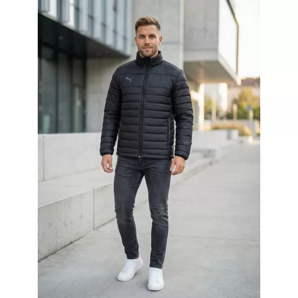  Jachetă pentru bărbați PUMA TEAMLIGA LIGHT JACKET 657617-03 NEGRU 