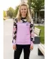 Hanorac premium pentru femei ALTISPORT VOJ/ALW008MI01 ROZ DESCHIS