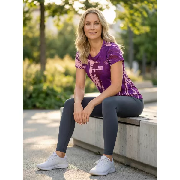  Tricou funcțional premium pentru femei ALTISPORT VOJ/ALW010TR01 VIOLET 