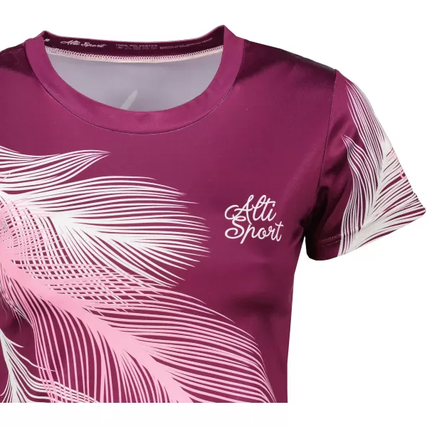  Tricou funcțional premium pentru femei ALTISPORT VOJ/ALW001TR01 FUCSIE 