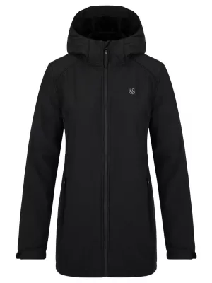 Jachetă softshell pentru femei LOAP LUPUNA OLW2313 GRI ÎNCHIS