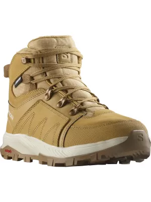 Cizme de iarna dama SALOMON OUTCHILL TS CSWP W L47328200 TAFFY/LAPTE DE MIGDALE/PIELE CRUDĂ