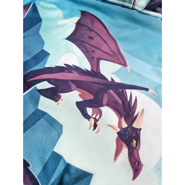  Sacou pentru bebeluși WAMU DRAGON FANTASY ALBASTRU 