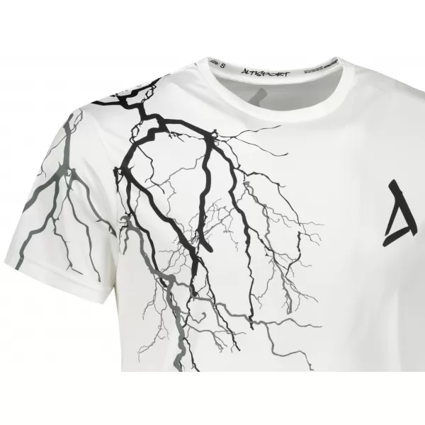  Tricou premium pentru bărbați ALTISPORT VOJ/ALM004TR01 ALB 