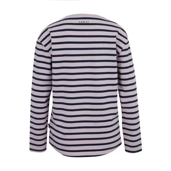  Tricou de damă cu mâneci lungi SAM 73 PRUDENCE WT 893 TRANDAFIR BĂTRÂN 