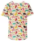 Short -sleeved t -thirt WAMU KOČIČÍ LOUKA ALB/MAI COLORAT