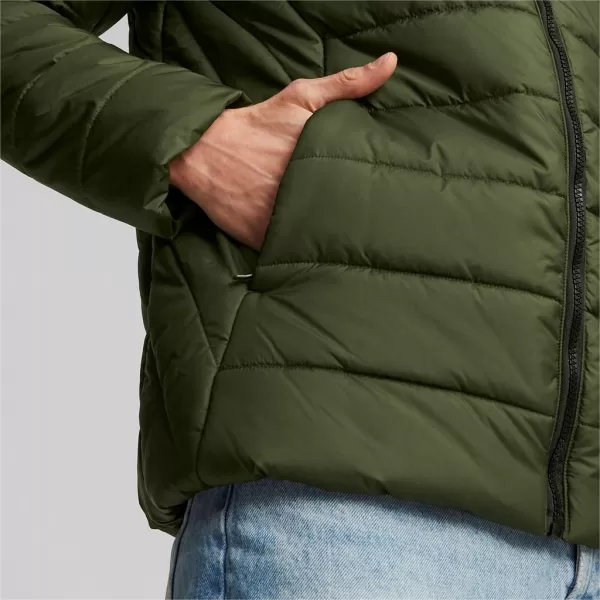  Jachetă pentru bărbați PUMA ESS HOODED PADDED JACKET 848938-31 VERDE 