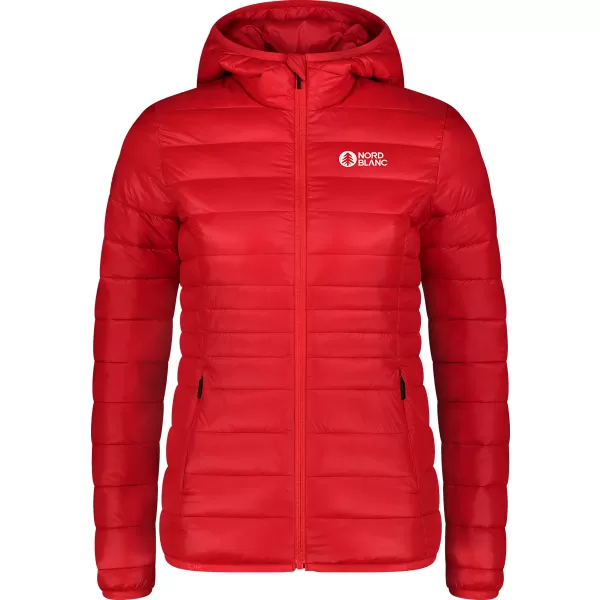  Geaca matlasata de dama NORDBLANC SPARKLE NBWJL7947 ROŞU 