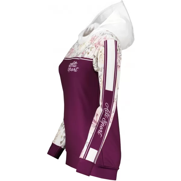  Hanorac premium pentru femei ALTISPORT VOJ/ALW008MI01 BURGUNDIA 