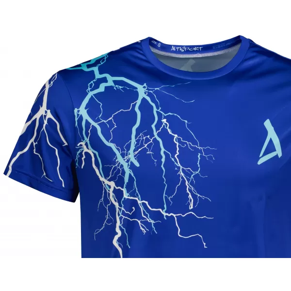  Tricou premium pentru bărbați ALTISPORT VOJ/ALM004TR01 ALBASTRU REGAL 