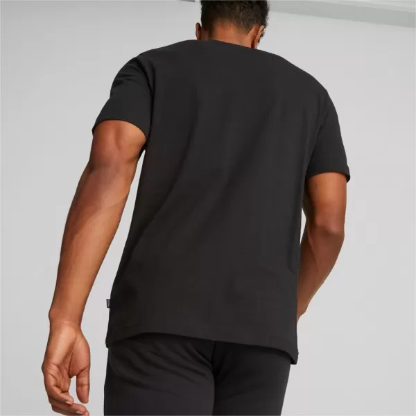  Tricou pentru bărbați PUMA ESS SMALL LOGO TEE 586668-01 NEGRU 