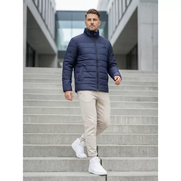  Jachetă pentru bărbați PUMA ESS+ PADDED JACKET 849349-06 ALBASTRU 