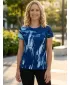 Tricou funcțional premium pentru femei ALTISPORT VOJ/ALW010TR01 ALBASTRU REGAL