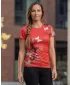 Tricou funcțional premium pentru femei ALTISPORT VOJ/ALW002TR01 ROȘU