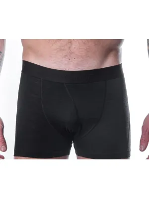 Boxeri pentru bărbați SENSOR MERINO AIR NEAGRĂ