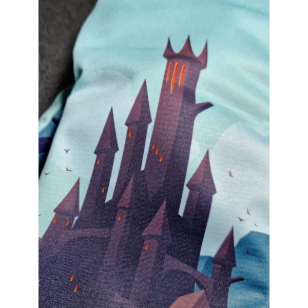  Pantaloni de softshell pentru bebeluși WAMU DRAGON FANTASY ALBASTRU 